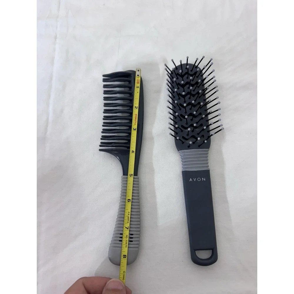 Vintage 1997 Avon Techniques Styling Tool Vent Hair Brush & Comb 8.5